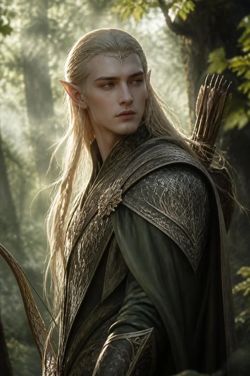 Fantasy Art Of An Elf