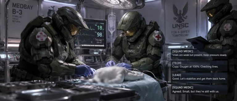 Haloarmoredtroopers Teammates In Intensivesurgical Setting T...