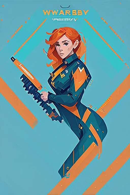 Woman Underwater, Orange Fish In Backgound, 512speedpainter0...