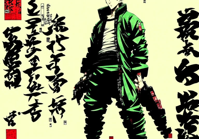 Kanv3, Kanji, Realistic Samurai Kanv5 Wearing A Boar Mask We...