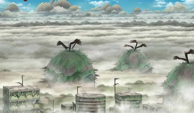 Howlbgs, Scenery, Anime Screencap, Wasteland Of Decay, Wind,...