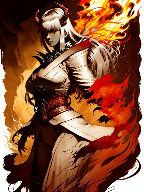 Realistic Full Body Portrait Of Devilksm, Dramatic Lighting,...