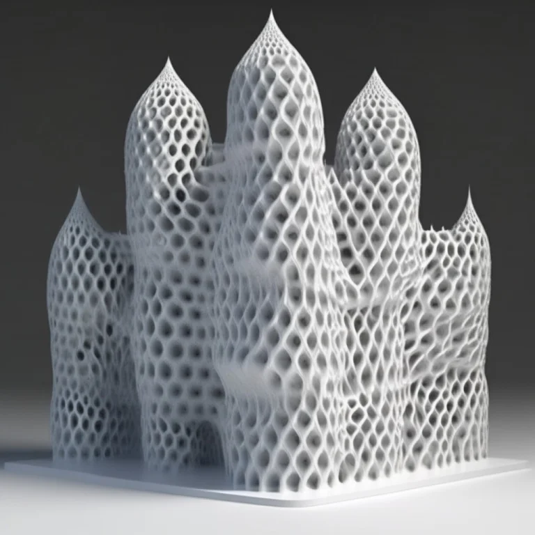 Masterpiece, Renaissance Era Castle L Rendered Entirely As A...