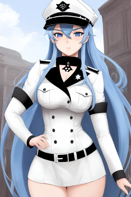 Esdeath, 1girl Hyperneteverything1, Best Quality, Highly Det...