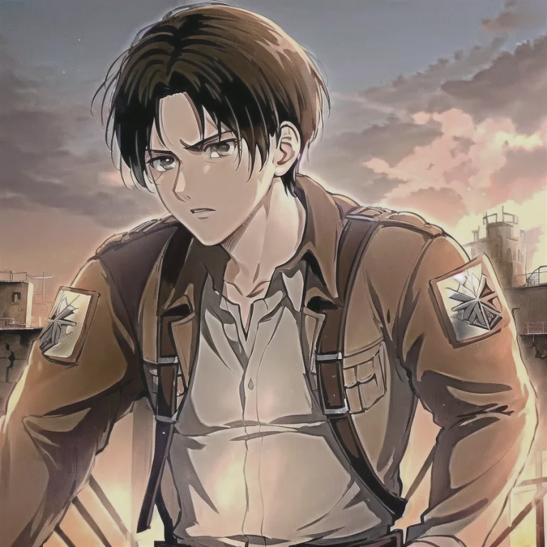 1boy,loraeren Yeager0.6,attack On Titan, Erenyeager Facing T...