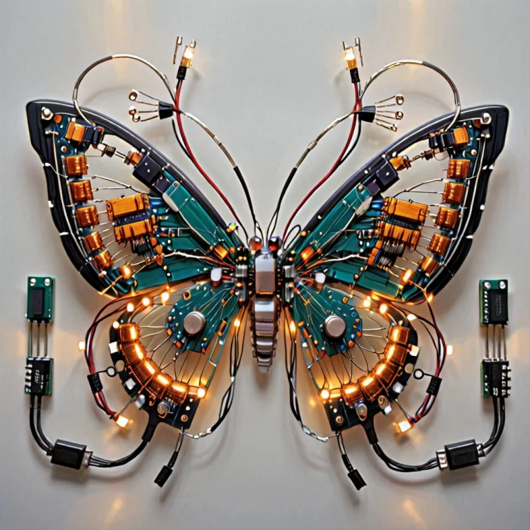 Transistors Butterfly