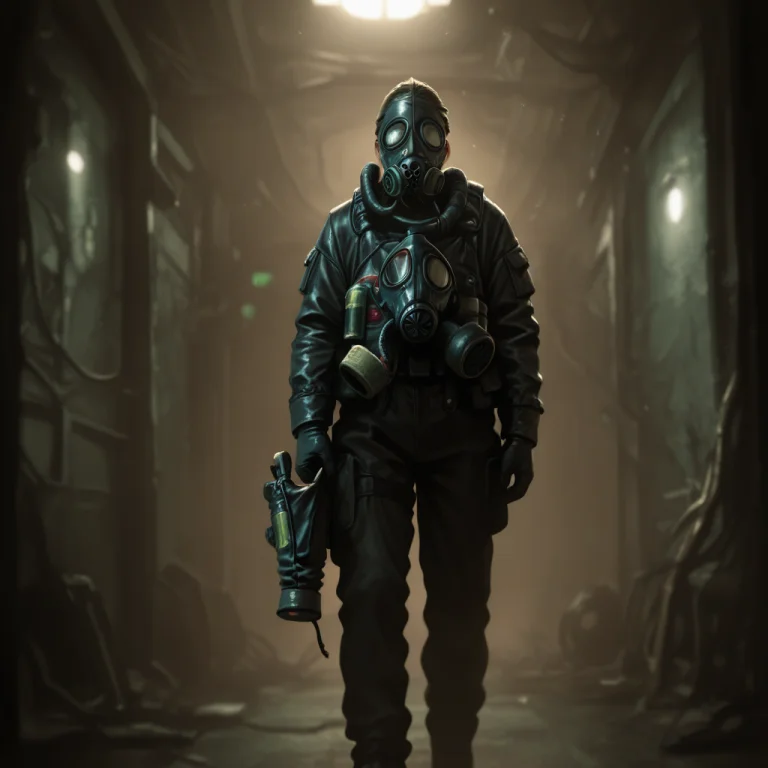 Benwands, Human,gas Mask,