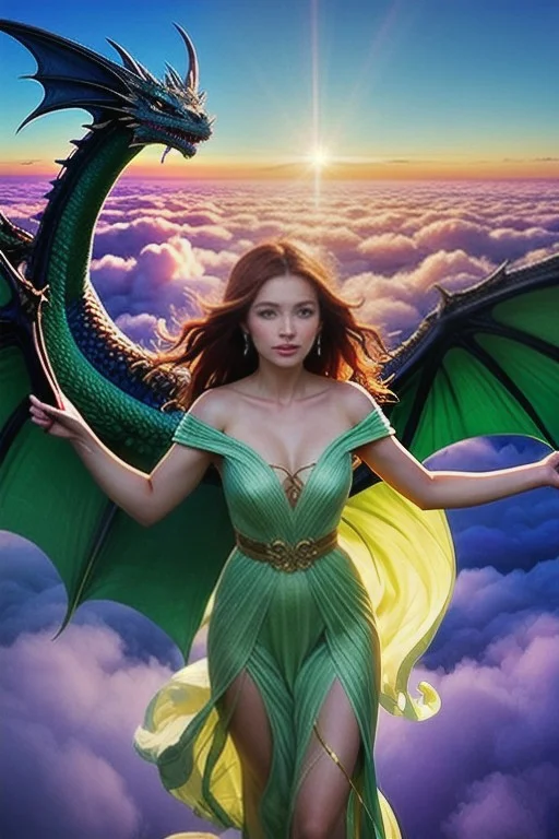 4k Image, Focus On Women In Long Dress  A Young Elven Girl W...
