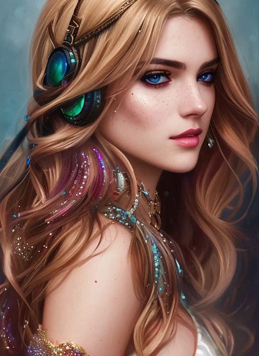 Style Of Joemadureira Photorealistic Painting Full Body Port...
