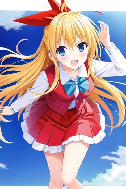 Chitogekirisaki,chitoge Kirisaki, Highres,masterpiece1.0,whi...