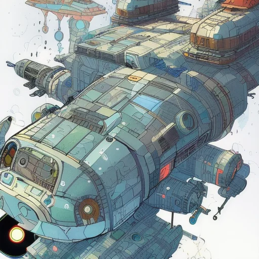An Spaceship, Complexla Style, Nvinkpunk, Marioalberti Artst...