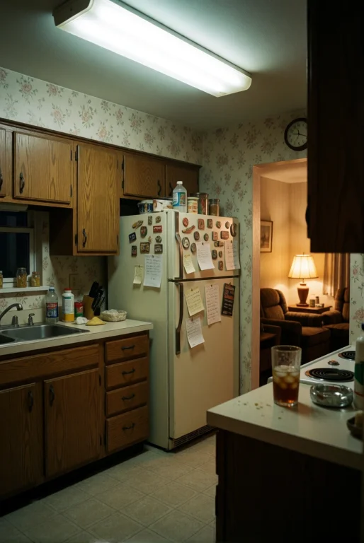 Grn32, Heavy Analog Film Grain, Full-color Interior Photogra...