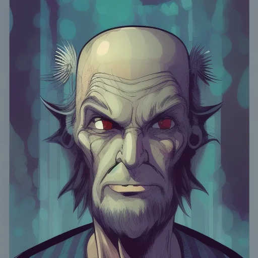 An Old Man, Complexla Style, Nvinkpunk, Marioalberti Artstyl...