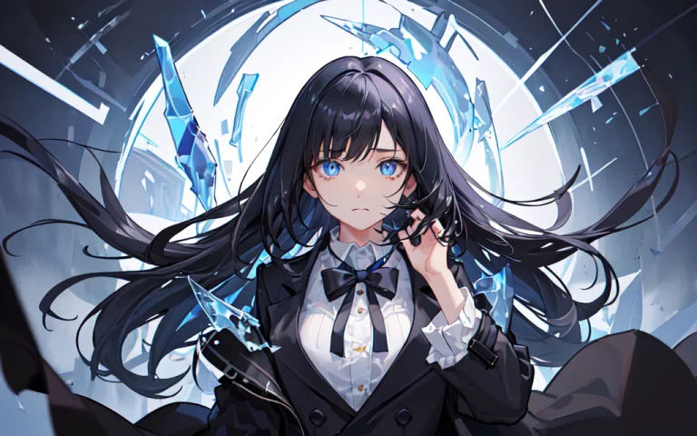 Best Quality, Masterpiece,1girl, Trench Coat,expression Face...