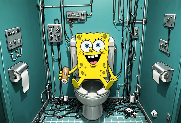 Lazypos, Transistors, Masterpiece, Best Quality,spongebob Ma...