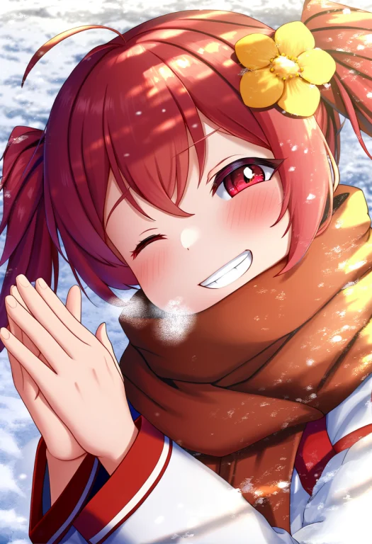 Kasane Teto, Vocaloid, 1girl, Red Trim, Twintails, Red Hair,...