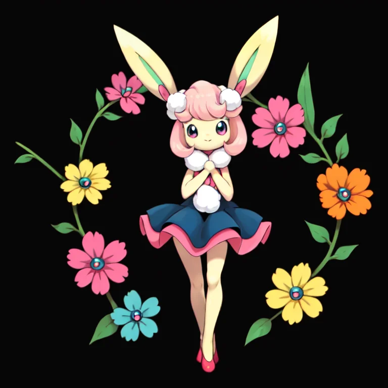 Pokemon, Electric And Fairy Types, Cute, Bunny, Masterpiece,...