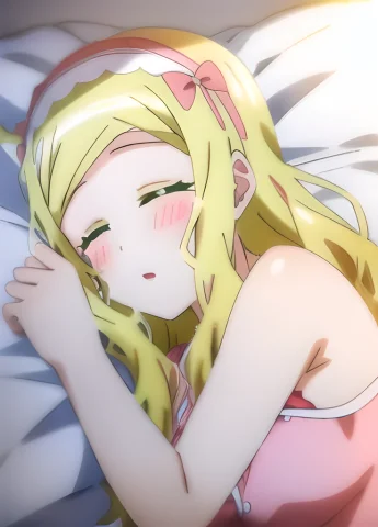 Carol, Sleeping, At The Bed — Stable Diffusion AI Prompt: Carol, sleeping, at the bed