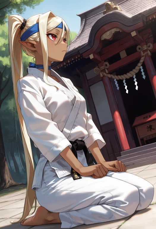Masterpiece, Best Quality, 1girl, Solo, Chlkr, Dark-skinned...