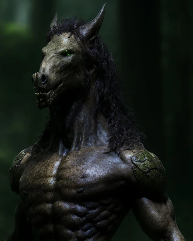 Fkingscifiv2, Werecreature, Werehorse, Horse, Large Head, Gr...