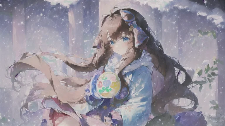 Masterpiece, Best Quality, Colorful, 1girl, Long Hair, Messy...