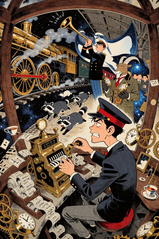 A Breathtaking, Surreal Retro Manga Masterpiece Combining Tr...