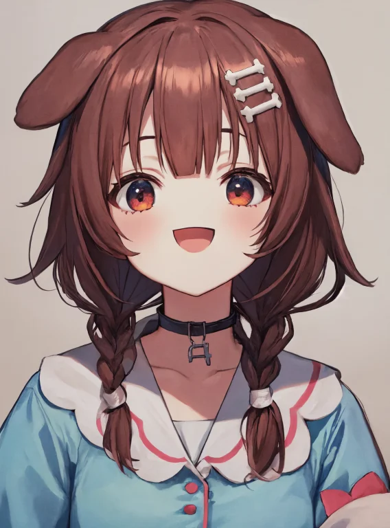 Best Quality, 1girl, D, Confused, Head Tilt, Inugami Korone,...