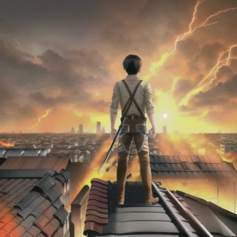 1boy,erenyeager,attack On Titan,brown Hair,high Quality,mast... — Stable Diffusion AI Prompt: 1boy,((Eren_Yeager)),(attack on Titan),brown hair,high quality,masterpiece,detai...