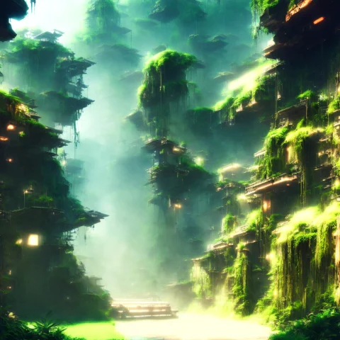 Photo, A Cyborg Uprising Against Humanity Scififantasy A Pla... — Stable Diffusion AI Prompt: photo, a cyborg uprising against humanity [scifi|fantasy] A place taken by natur...