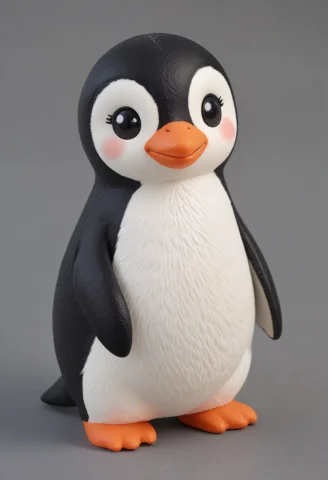 A Cute Toy Penguin, Cute Pose — SDXL AI Prompt: a cute toy penguin, cute pose