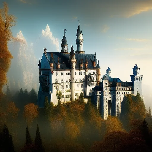 Neuschwanstein Castle, By Stanleypesso21