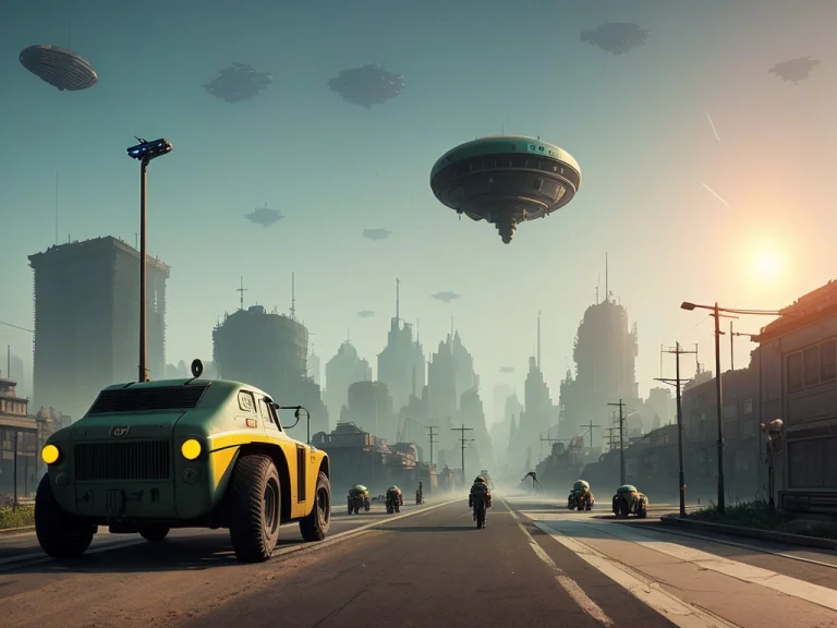 Cats Pov, Streets Of Soviet Union, Utopian Future, Androids,...