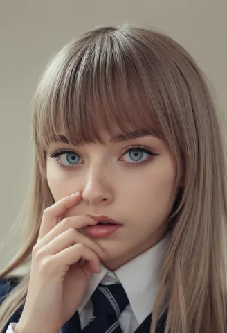 Loratarnowski Fashion0.0, Asdxohnxs. Fashion Photography,wea... — SDXL AI Prompt: , asdxohnxs. fashion photography,wearing school uniform", bangs,,ethereal asdxoh...