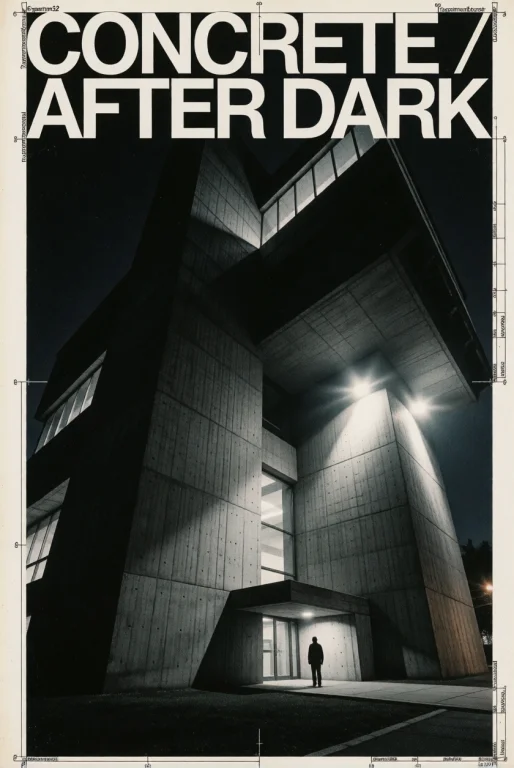 Broadside Poster, Grn32, Experimental Architectural Broadsid...