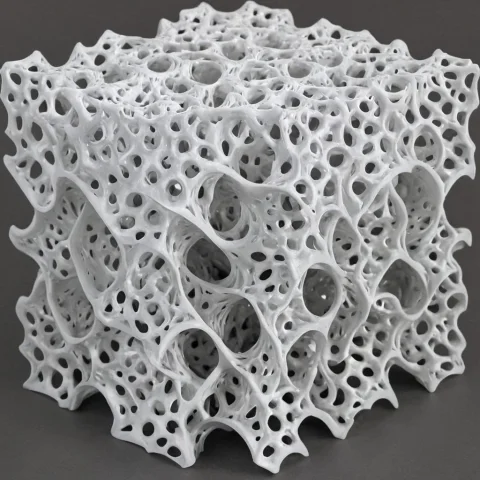 Intricate, Detailed, Gyroid, Lattice Structure, Raccoon. — SDXL AI Prompt: intricate, detailed, gyroid, lattice structure, raccoon.