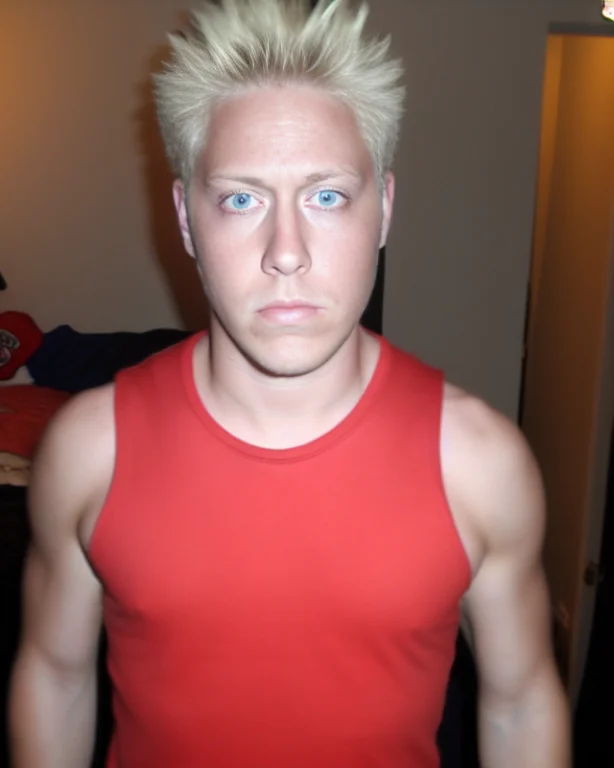 Muscular Attractive Sks Man As Intricate Real Life Goku, Tur...