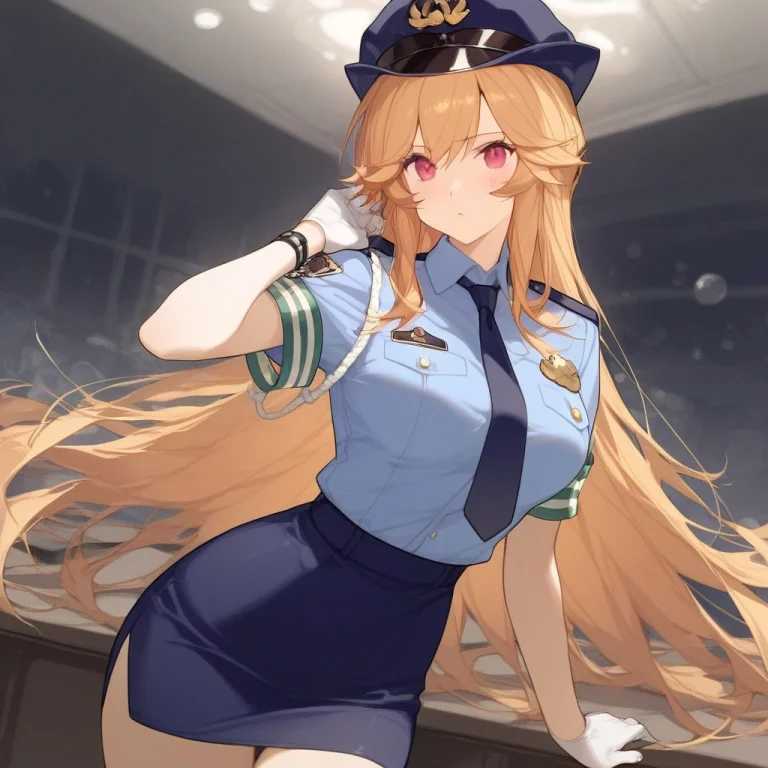 Best Quality, Masterpiece, Anime, 1 Girl, Richelieu Azur Lan...