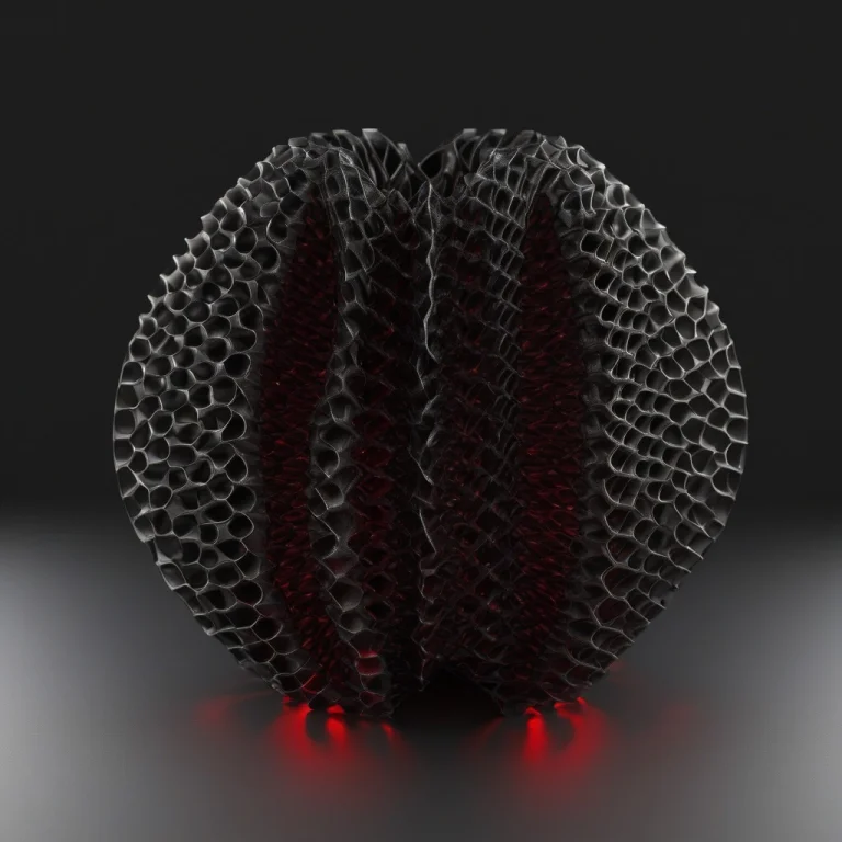 Mathematical Gyroid Structure, Beaver Made Of Gyroid Surface...