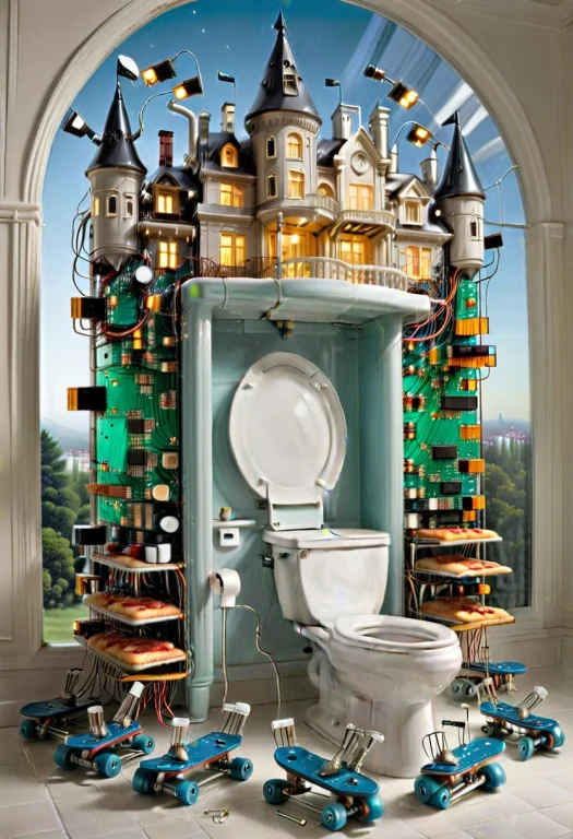 Transistors, All Made Of Transistors2.1, Toilet3, Indoors Ma...
