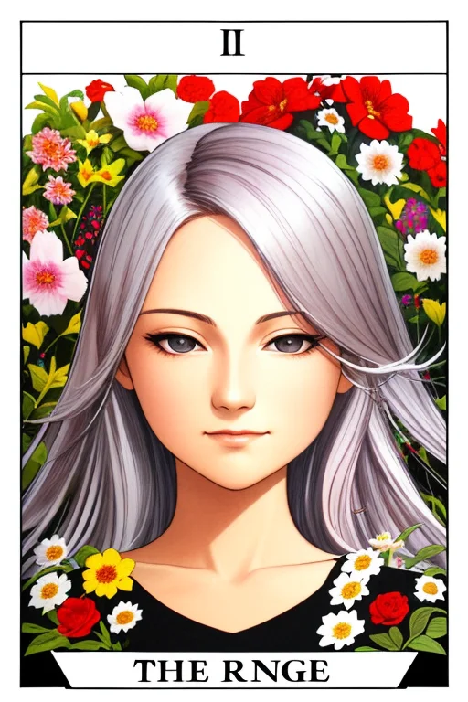 Tarot Card, Dynamic Angle, Detailed Face1.1, Best Quality1.0...