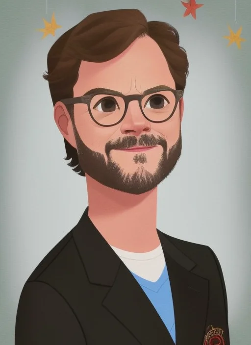 Btywtrclr, Portrait Of Rainn Wilson As Dwight Schrute, The O...