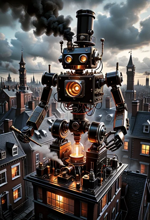 An Intricate Automaton Made Of Transistors, Entirely Constru...