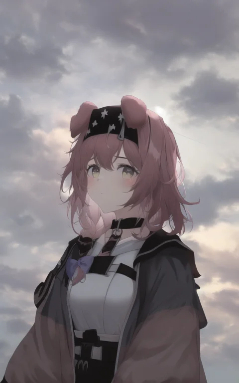 Masterpiece, Best Quality, 1girl, Cloudy Sky, Loragoldenglow...