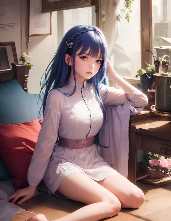 Masterpiece, Best Quality, Ultra-detail, Illustration, Close...