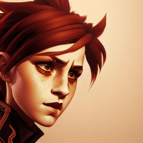 Loratraceroverwatchv101 Award Winning Painting Of Emwatz As... — Stable Diffusion AI Prompt: Award winning painting of Emwatz as tracer from Overwatch, intricate, highly de...
