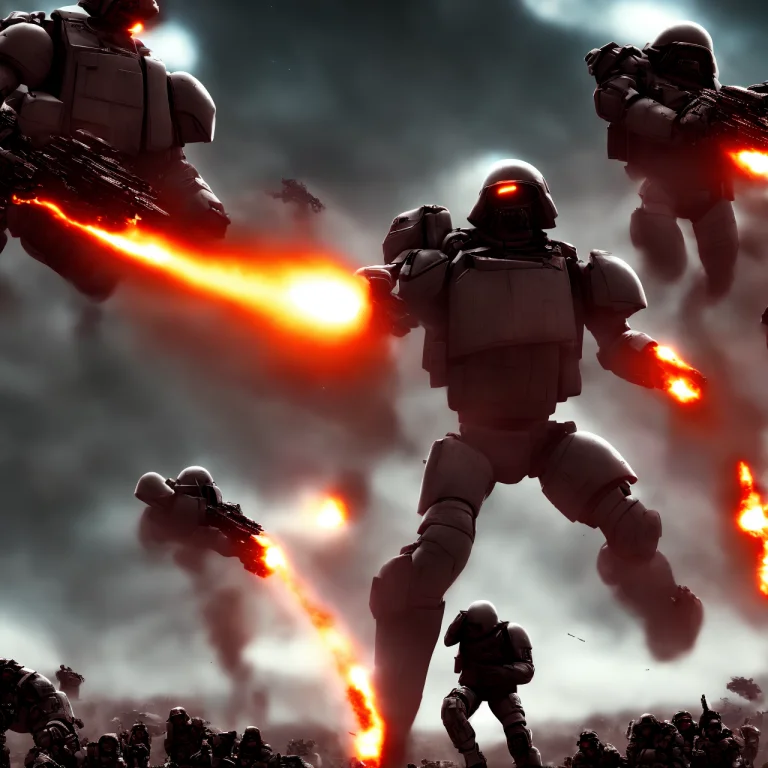 Photo, Scififantasy A War Between Humanity And Artificial In...