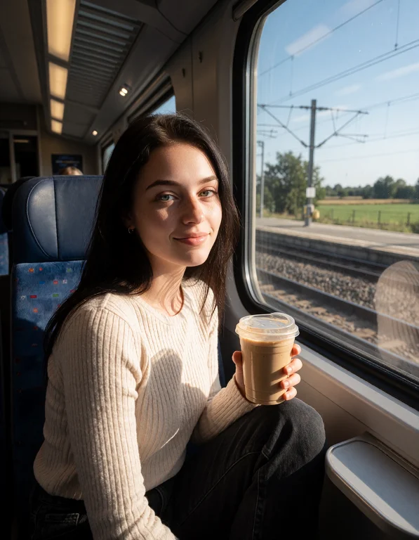A Medium-close Portrait Of Dr0sliv Sitting Beside The Window...