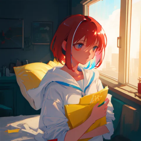 Red-short-haired Girl Swiming In A Public Pool, Detailed, Ul... — Stable Diffusion AI Prompt: red-short-haired girl swiming in a public pool, detailed, ultra realistic, 4k, 8...
