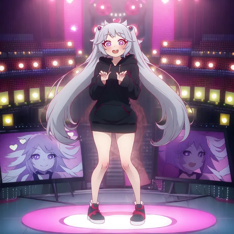 Manyakis Art Style, A Masterpiece Cartoon Of A Girl Posing,...