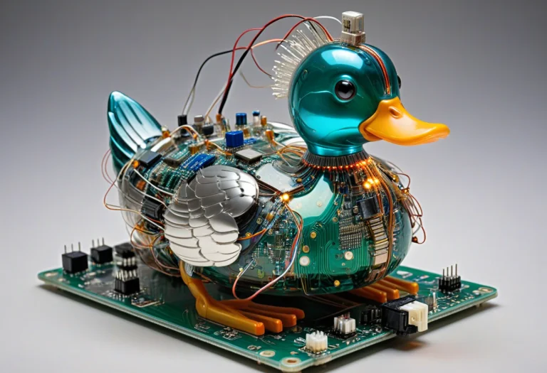 Transistors, An Adorable Rubber Duck Rebuilt Entirely From A...